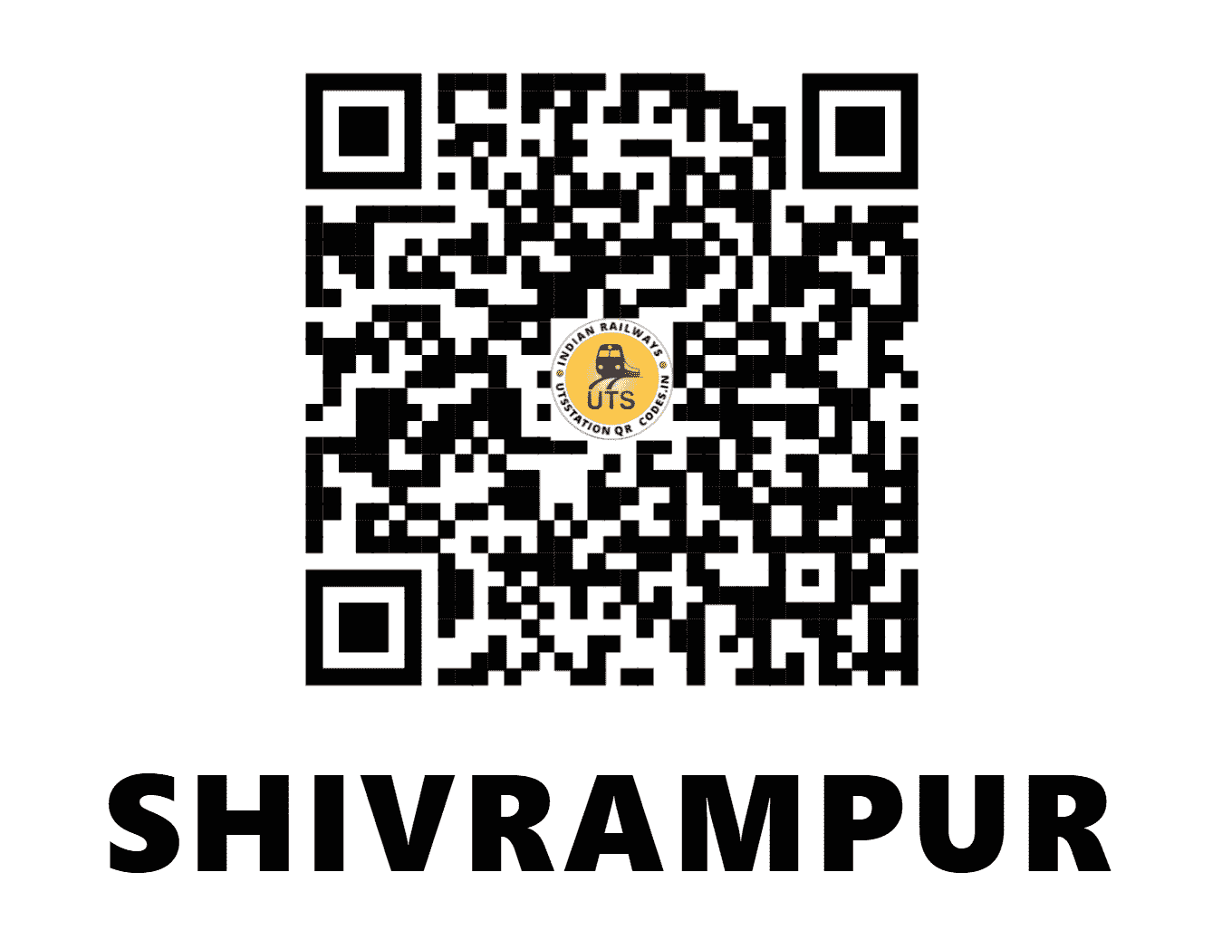 UTS QR Code for SHIVRAMPUR - SWC - NC (UTTAR PRADESH)